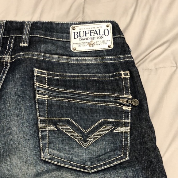 Buffalo David Bitton Jeans size w33 l32 Semdes - Picture 6 of 11